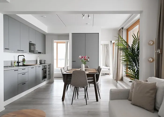 Apartment Nordic Grand - 3bdr - Sauna - Free Parking *